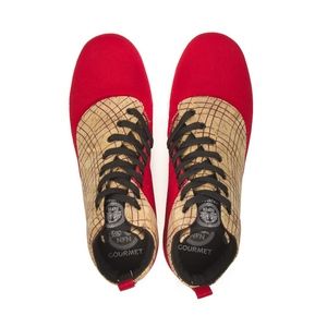 DIECI 2 CORK LX // STRIPED CORK + WHITE size 8